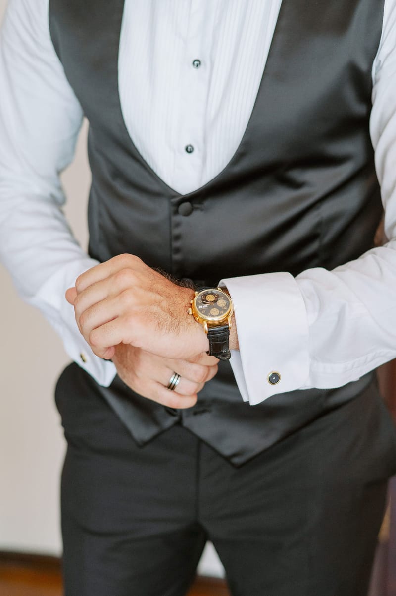 Groom Preparation of Dimitris