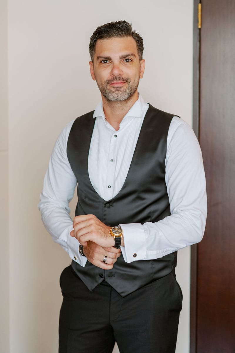 Groom Preparation of Dimitris