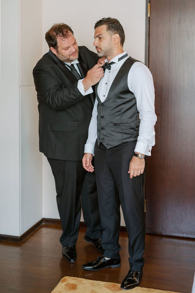 Groom Preparation of Dimitris
