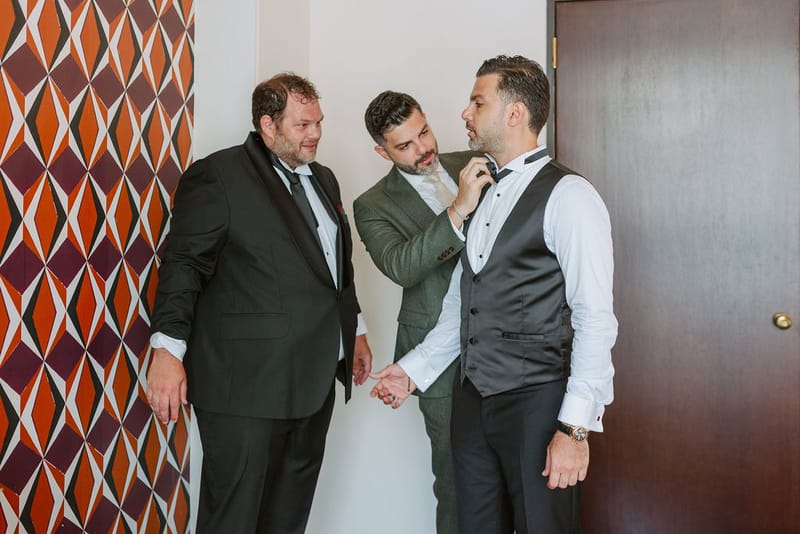Groom Preparation of Dimitris