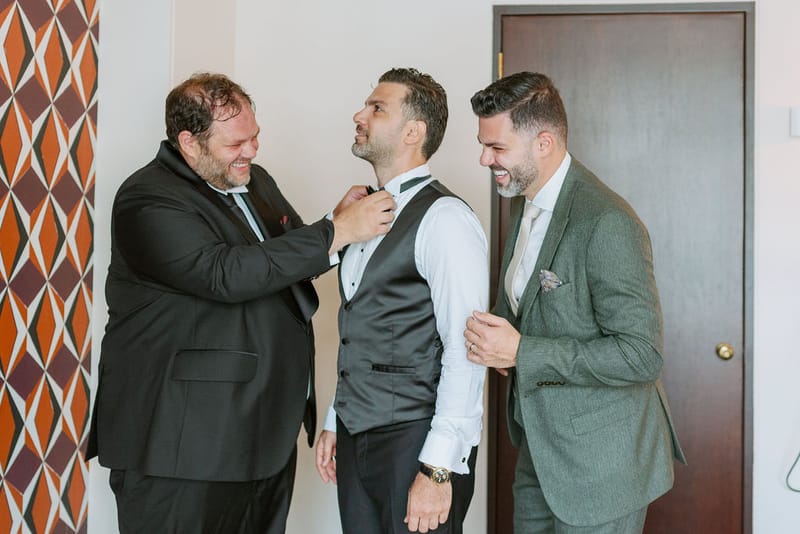 Groom Preparation of Dimitris