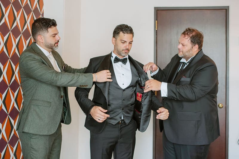 Groom Preparation of Dimitris