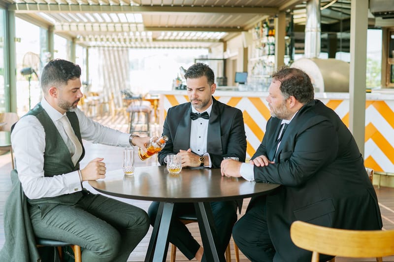 Groom Preparation of Dimitris