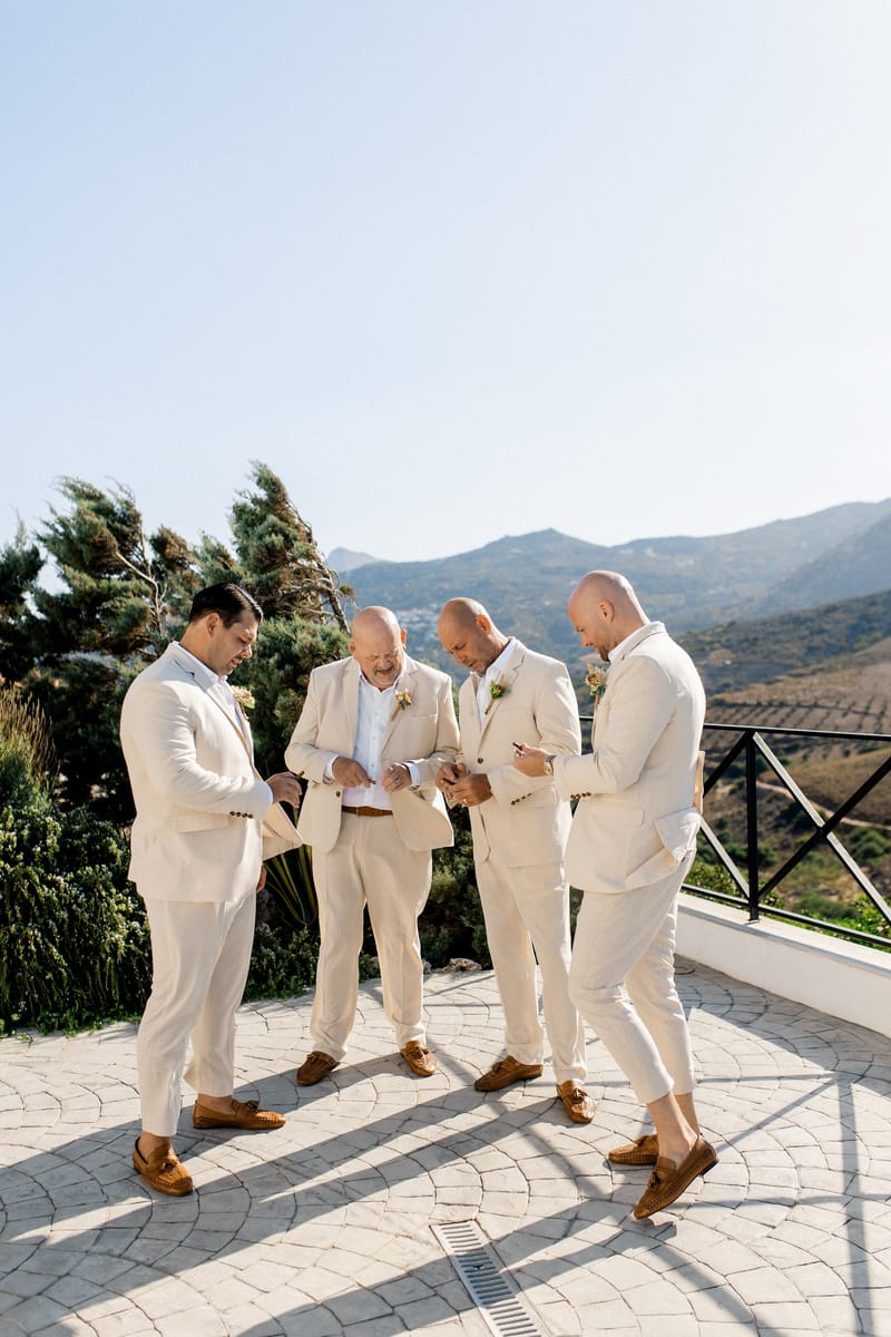 Groom Preparation