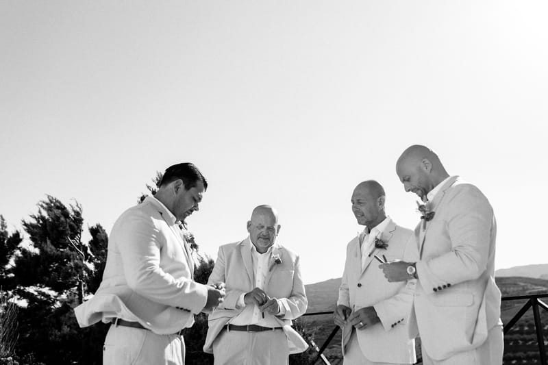 Groom Preparation