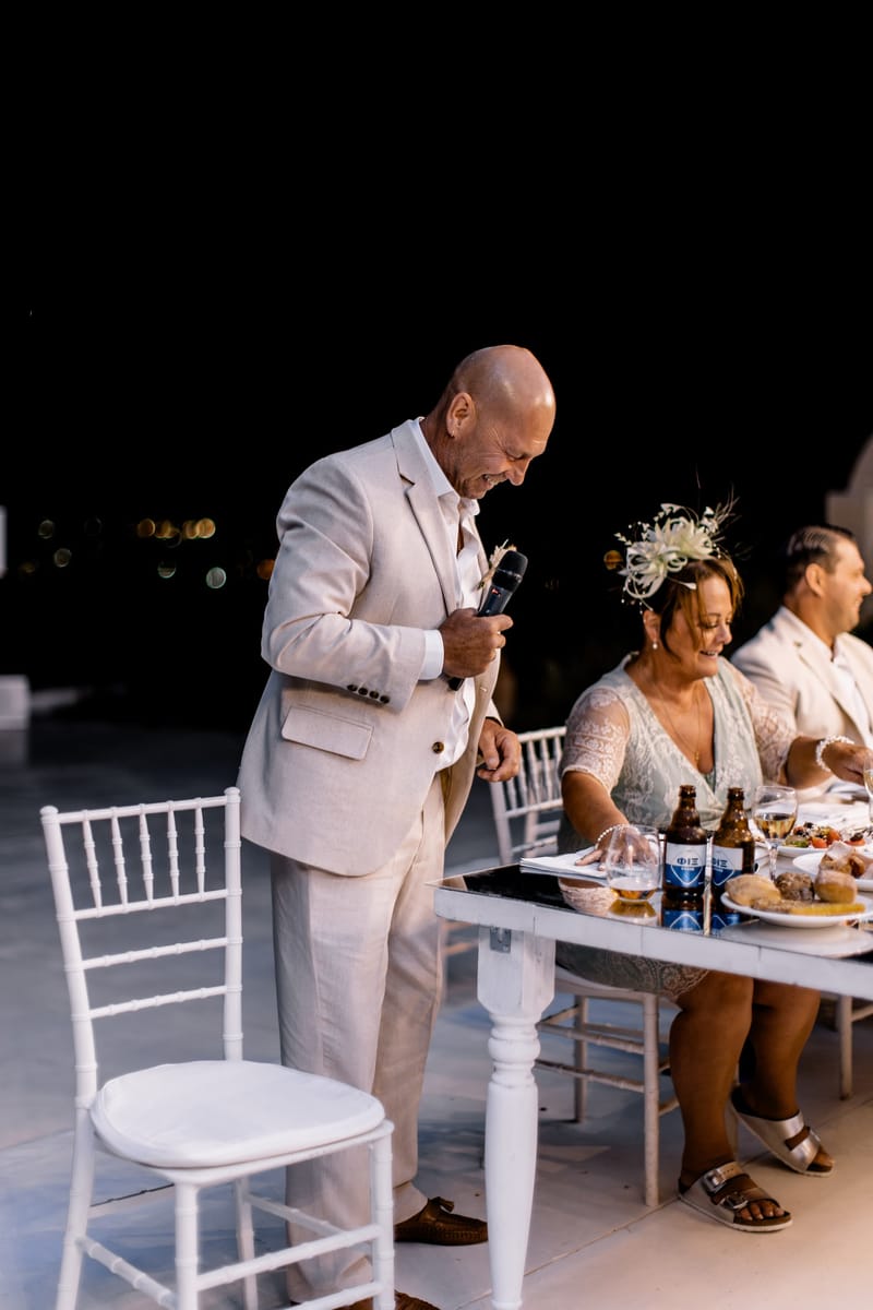 Reception and Speeches