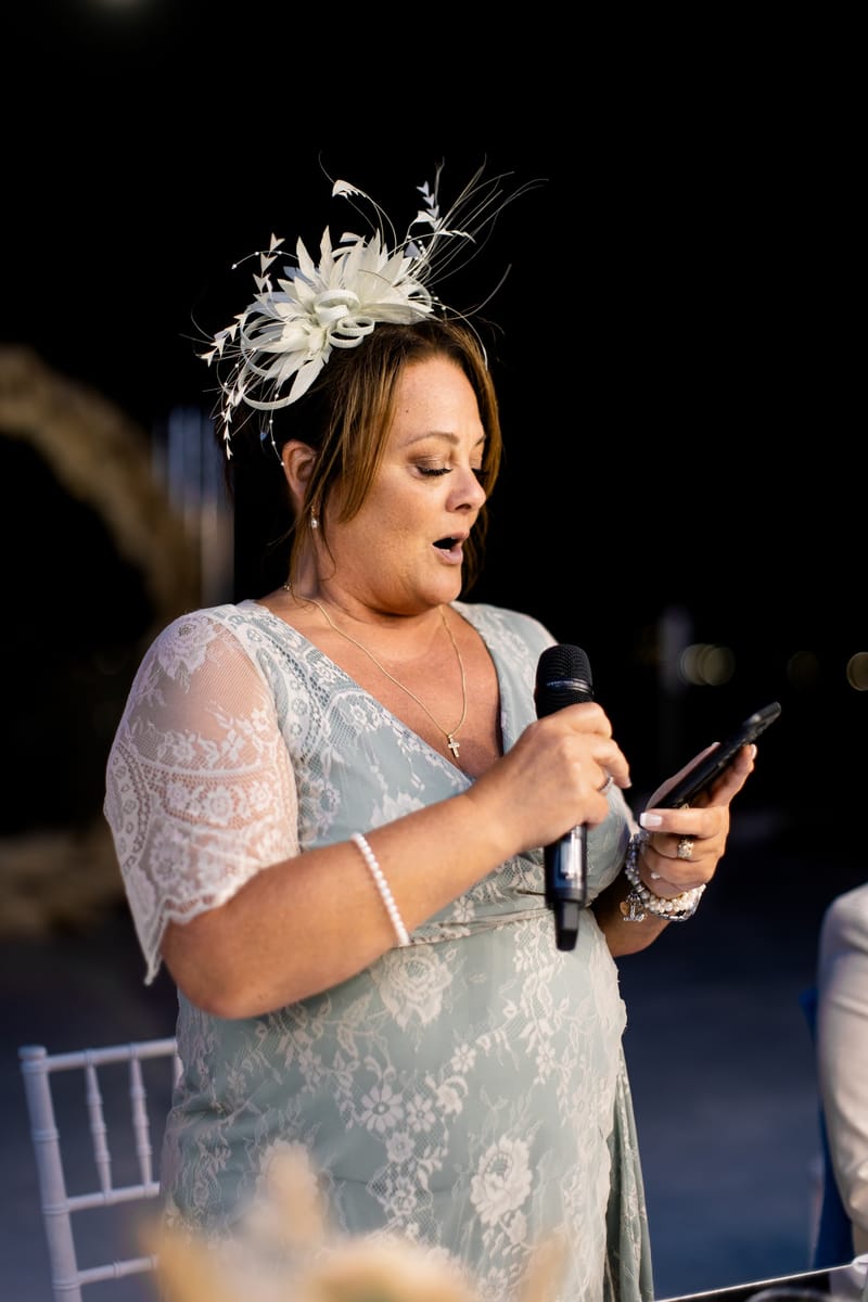 Reception and Speeches