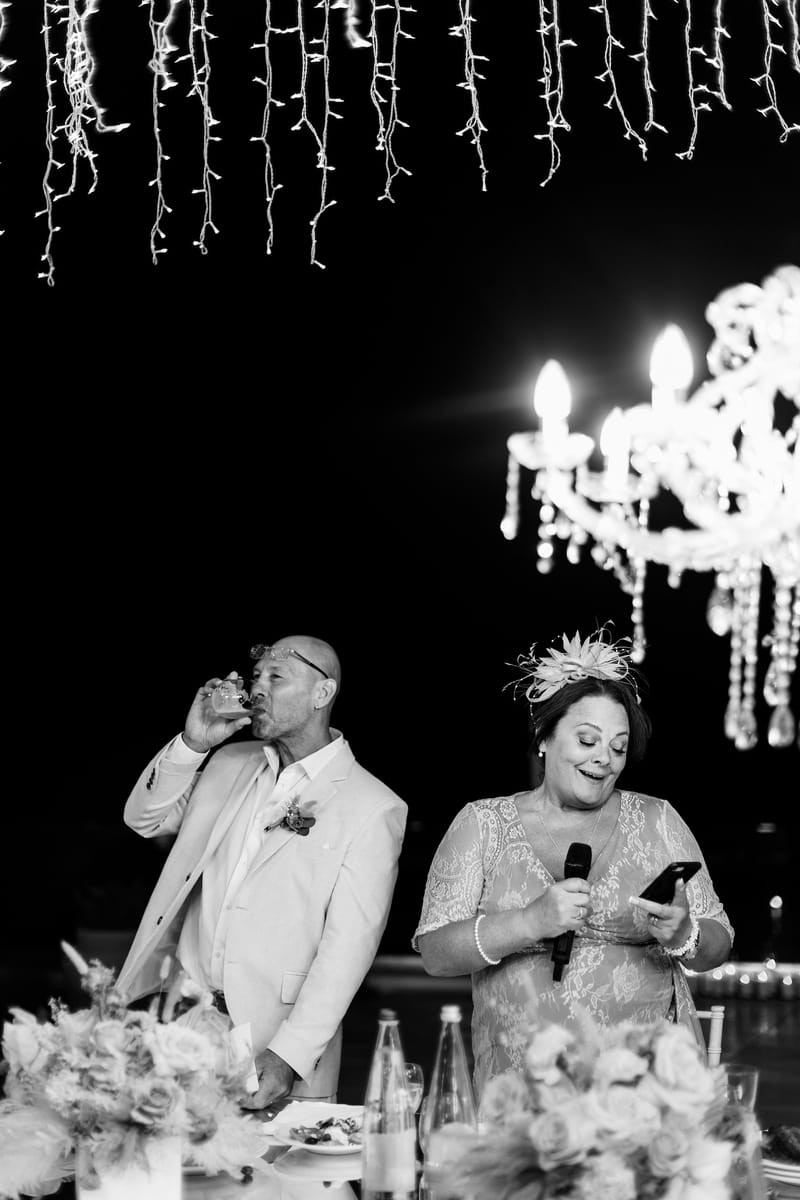 Reception and Speeches