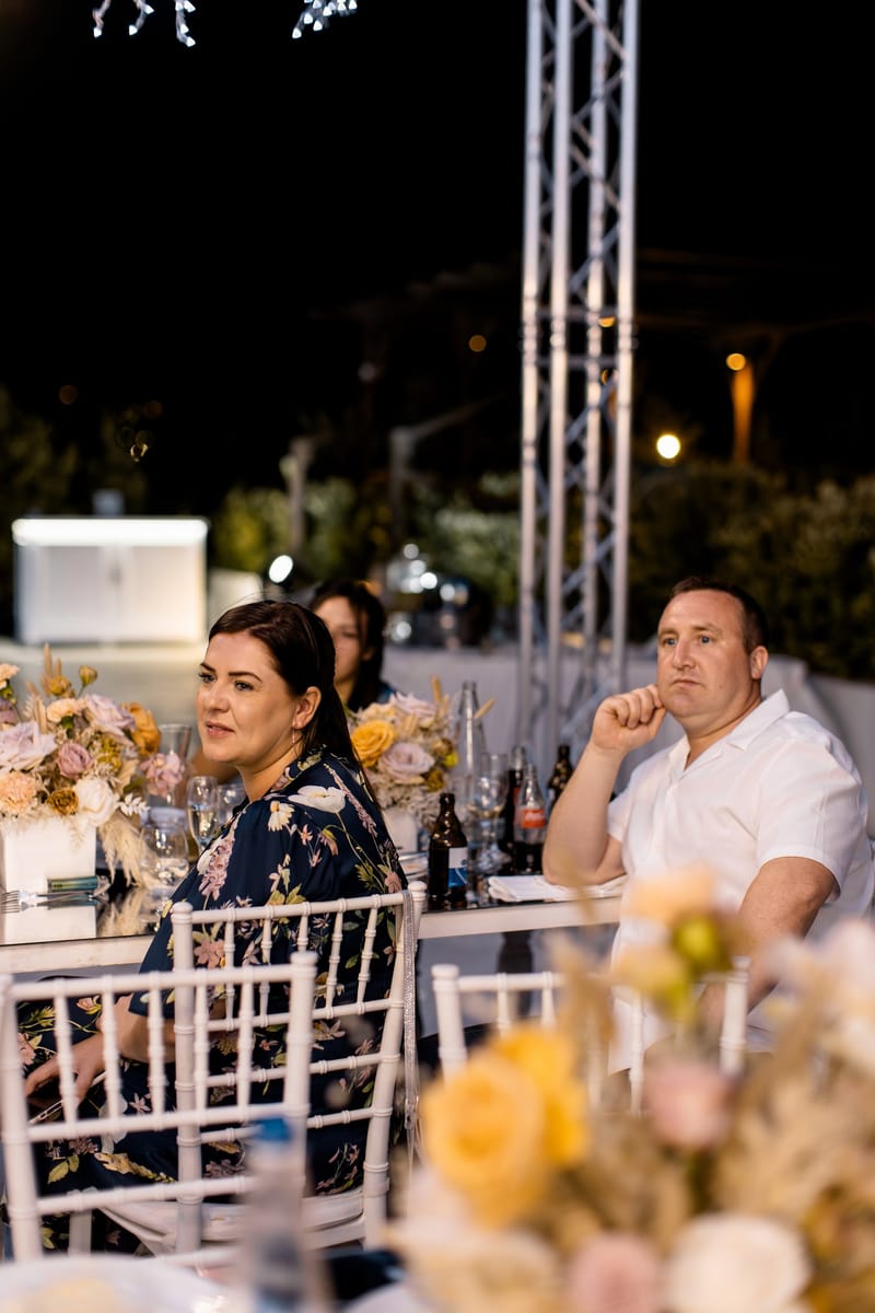 Reception and Speeches