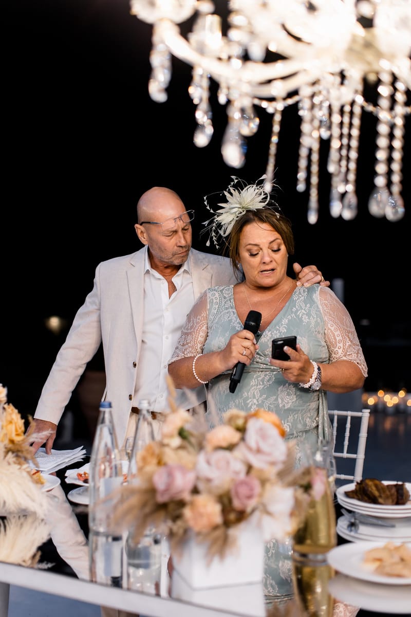 Reception and Speeches