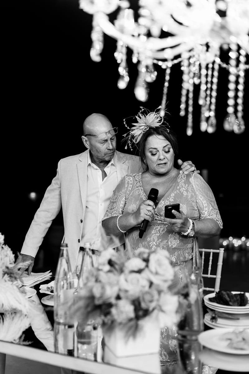 Reception and Speeches