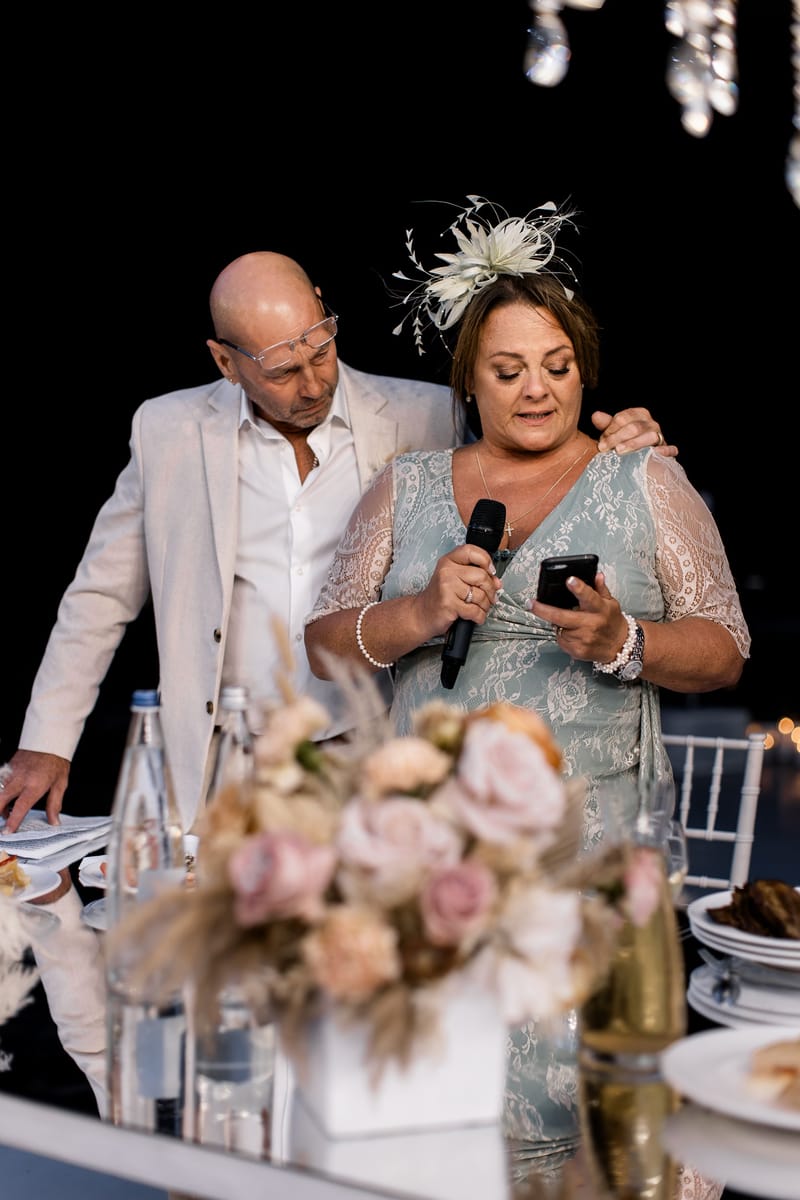 Reception and Speeches