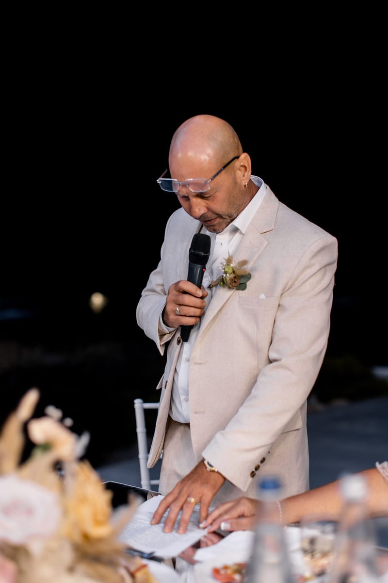 Reception and Speeches