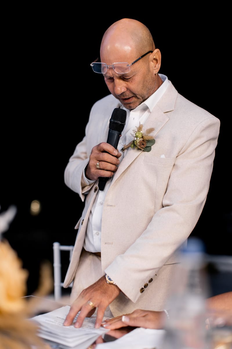 Reception and Speeches