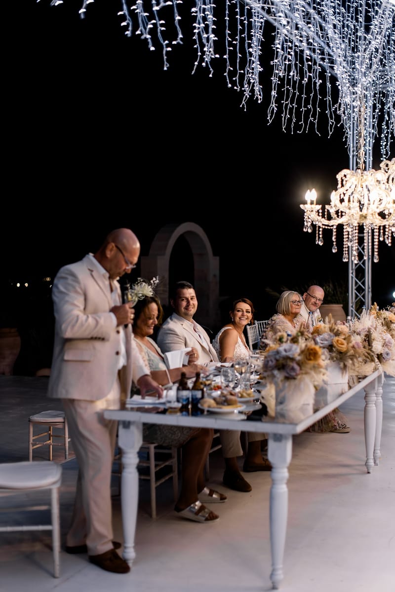 Reception and Speeches