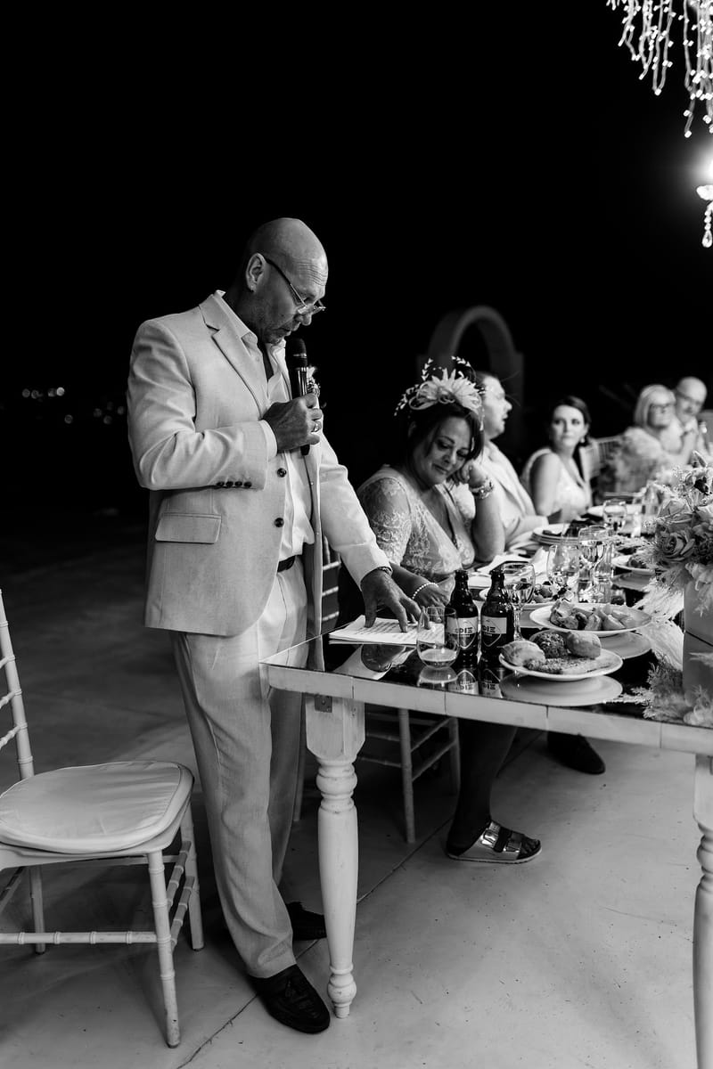 Reception and Speeches