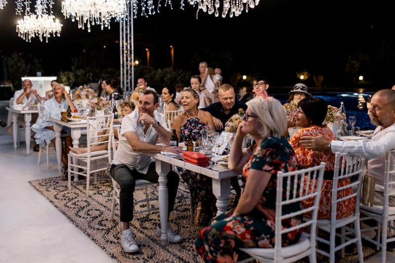 Reception and Speeches