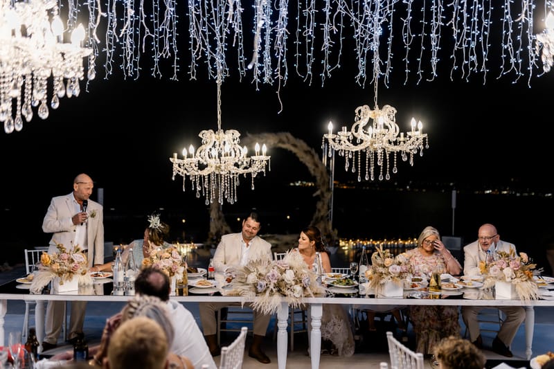 Reception and Speeches