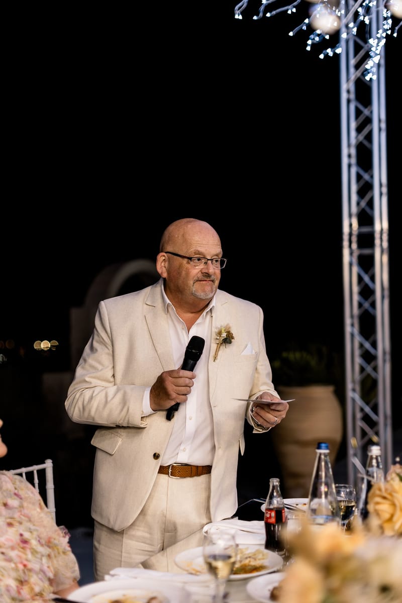 Reception and Speeches