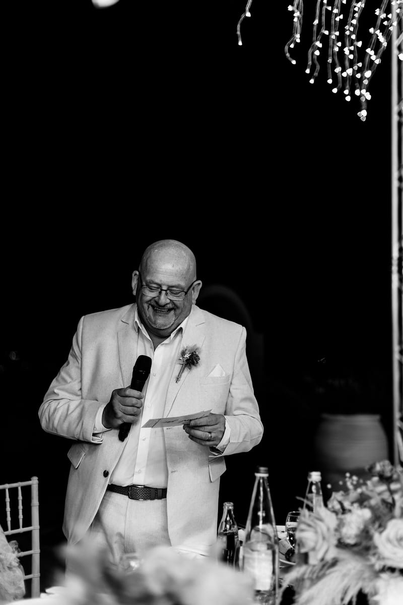 Reception and Speeches