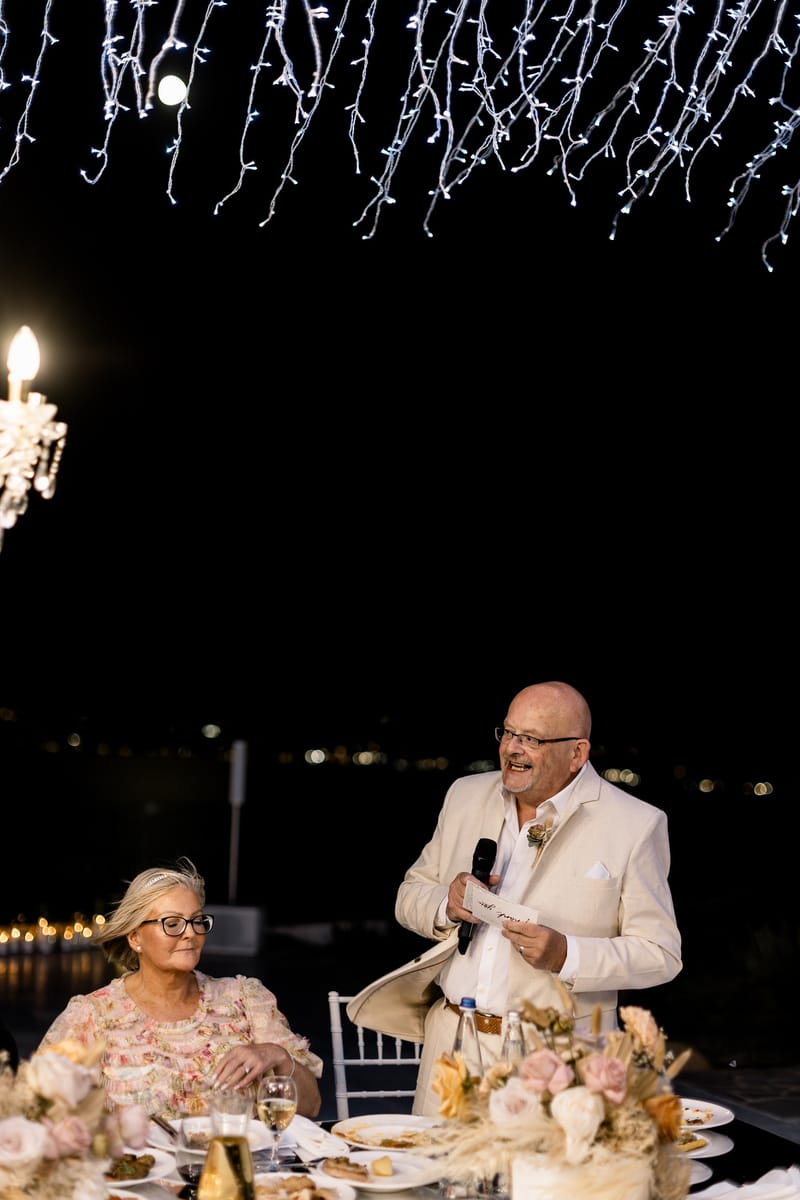 Reception and Speeches