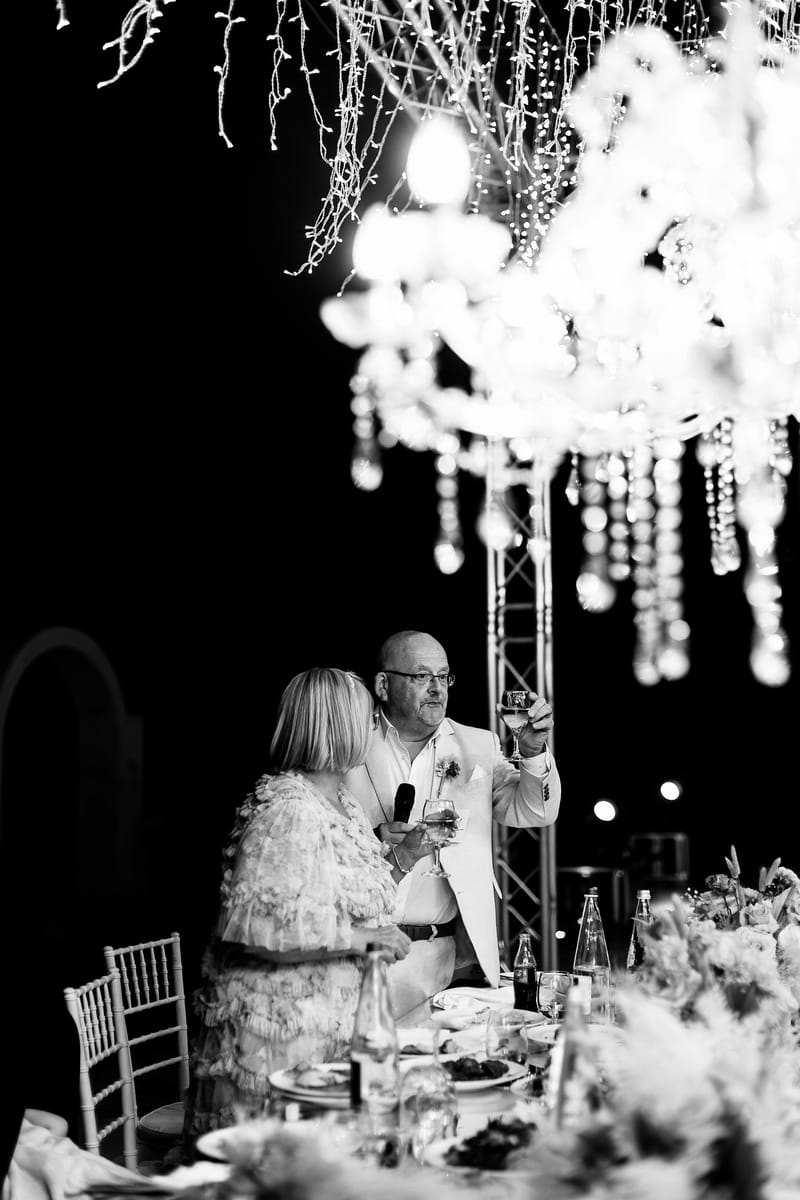 Reception and Speeches