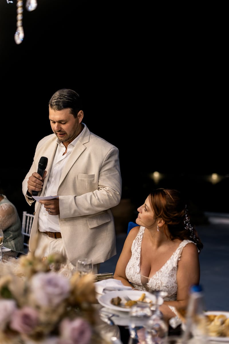 Reception and Speeches