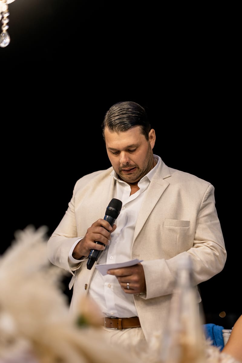 Reception and Speeches