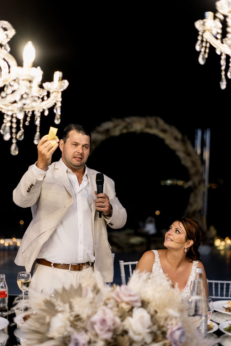 Reception and Speeches