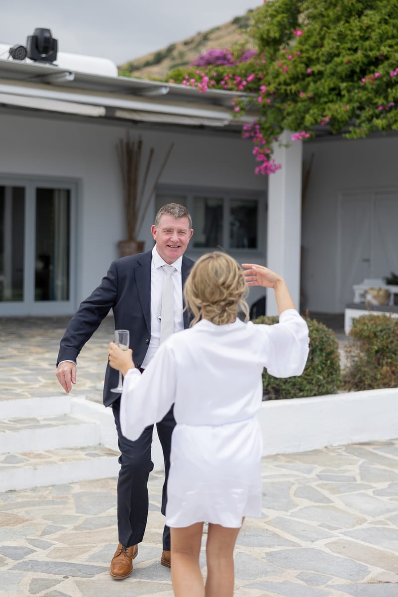 Lauren and Ioannis Wedding at the Gallery Venue of the Island Art and Taste venues in the Athenian Riviera