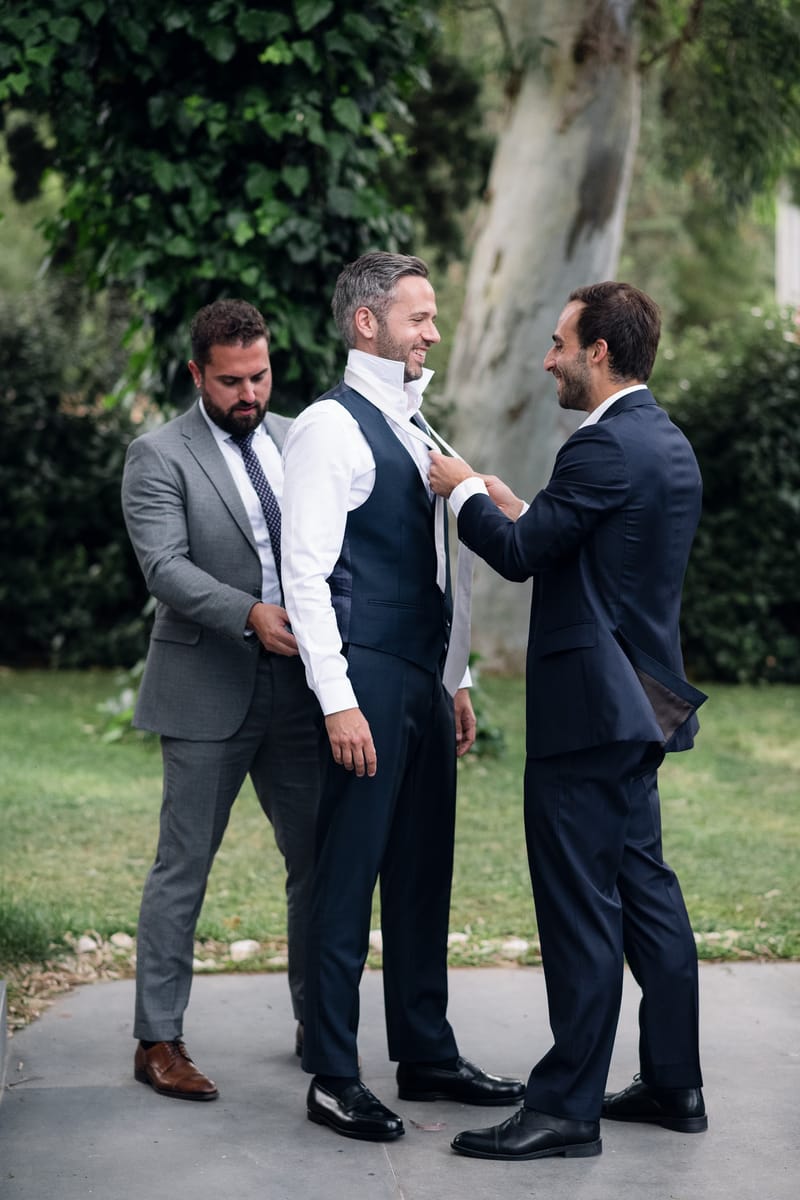 Lauren and Ioannis Wedding at the Gallery Venue of the Island Art and Taste venues in the Athenian Riviera