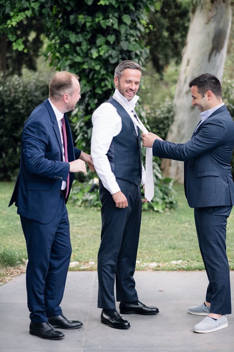 Lauren and Ioannis Wedding at the Gallery Venue of the Island Art and Taste venues in the Athenian Riviera