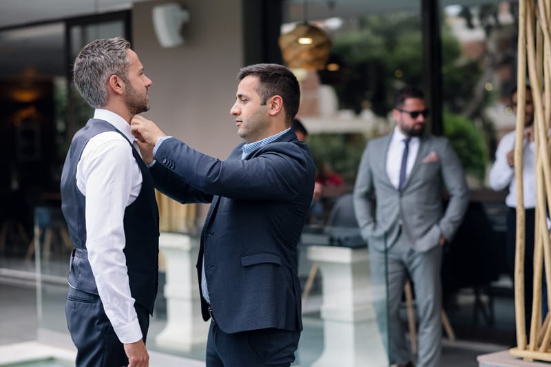 Lauren and Ioannis Wedding at the Gallery Venue of the Island Art and Taste venues in the Athenian Riviera