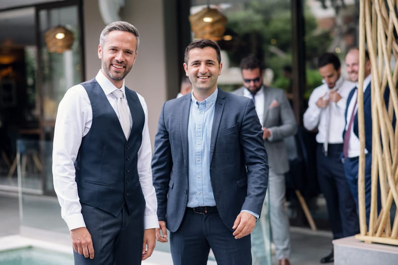 Lauren and Ioannis Wedding at the Gallery Venue of the Island Art and Taste venues in the Athenian Riviera