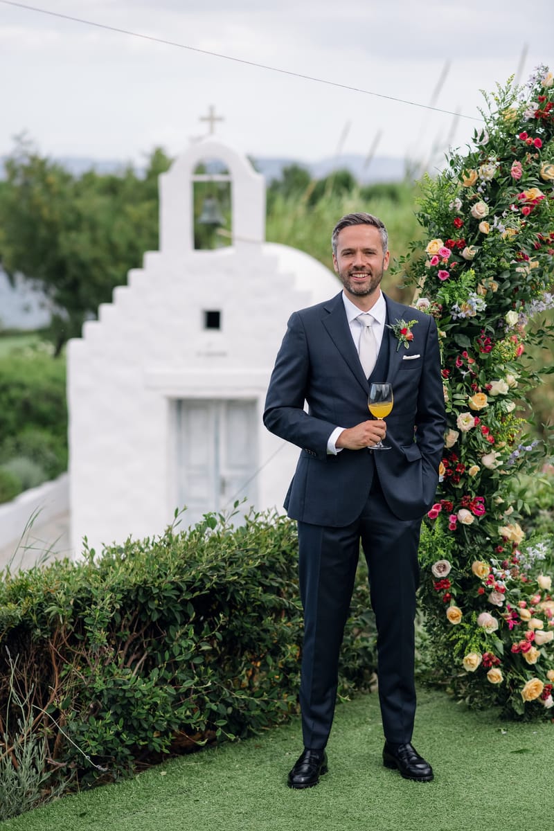 Lauren and Ioannis Wedding at the Gallery Venue of the Island Art and Taste venues in the Athenian Riviera
