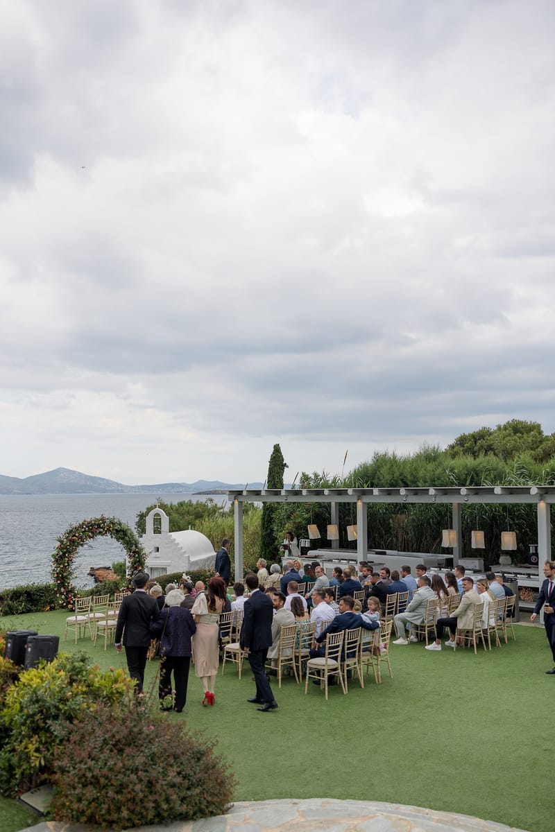 Lauren and Ioannis Wedding at the Gallery Venue of the Island Art and Taste venues in the Athenian Riviera