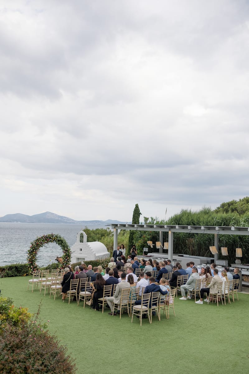 Lauren and Ioannis Wedding at the Gallery Venue of the Island Art and Taste venues in the Athenian Riviera