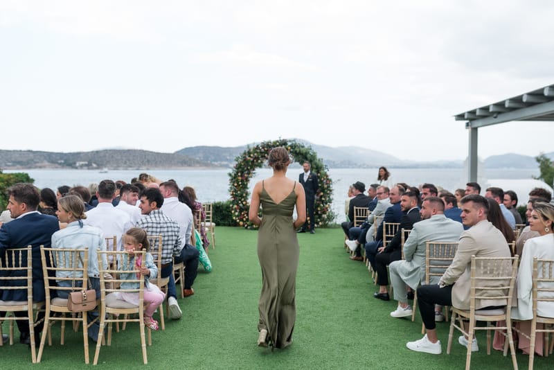 Lauren and Ioannis Wedding at the Gallery Venue of the Island Art and Taste venues in the Athenian Riviera