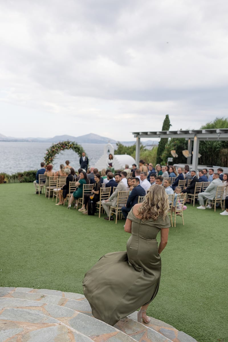 Lauren and Ioannis Wedding at the Gallery Venue of the Island Art and Taste venues in the Athenian Riviera