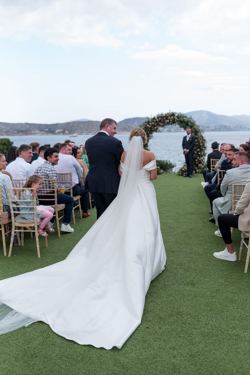Lauren and Ioannis Wedding at the Gallery Venue of the Island Art and Taste venues in the Athenian Riviera