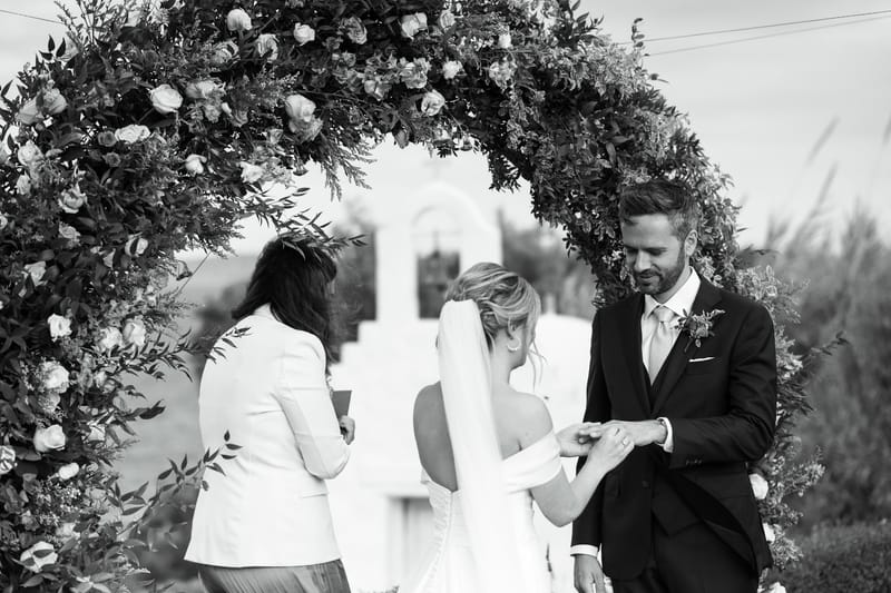 Lauren and Ioannis Wedding at the Gallery Venue of the Island Art and Taste venues in the Athenian Riviera