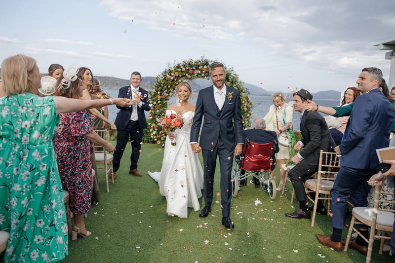Lauren and Ioannis Wedding at the Gallery Venue of the Island Art and Taste venues in the Athenian Riviera