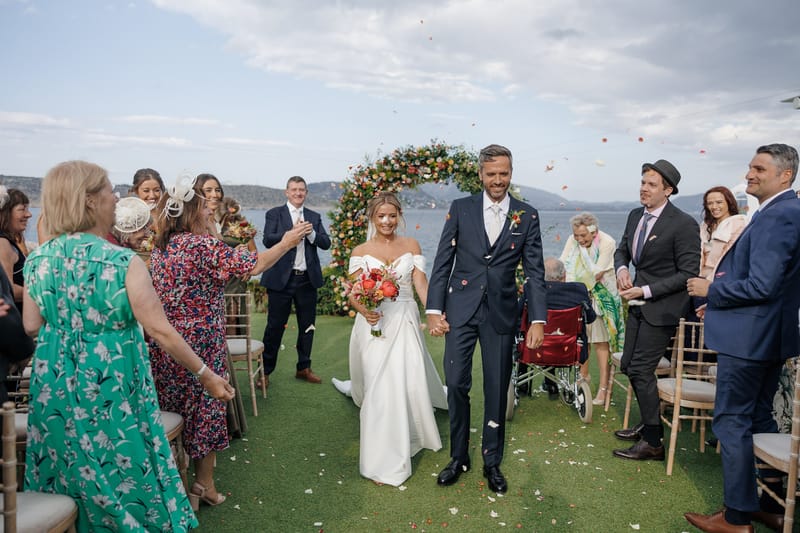 Lauren and Ioannis Wedding at the Gallery Venue of the Island Art and Taste venues in the Athenian Riviera