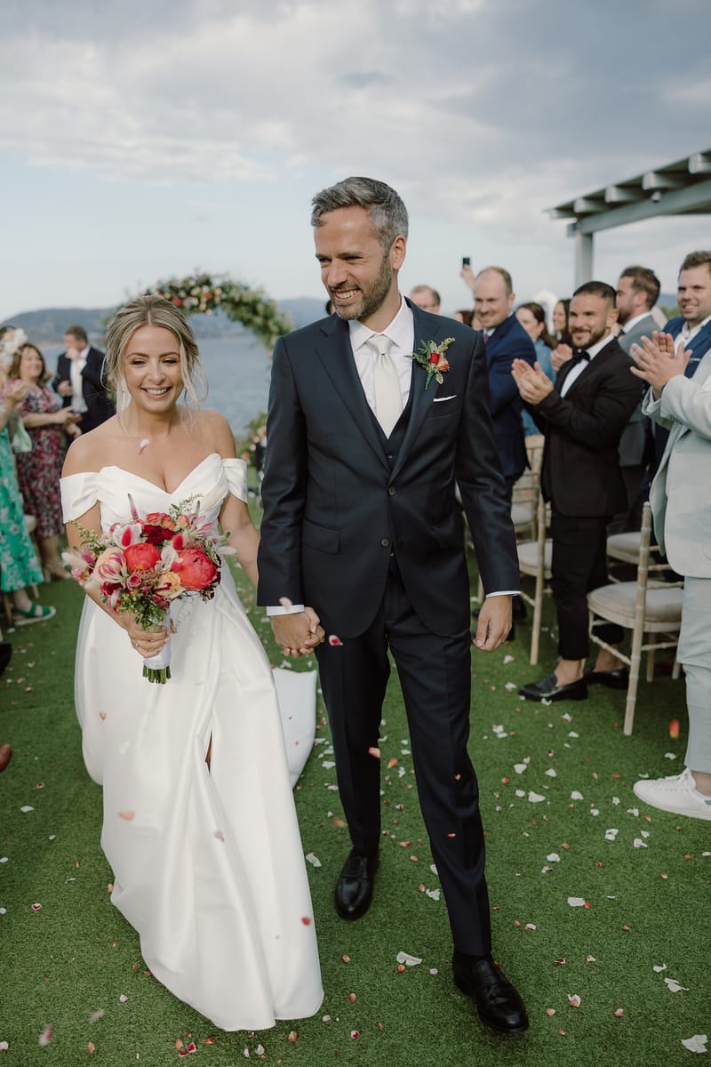 Lauren and Ioannis Wedding at the Gallery Venue of the Island Art and Taste venues in the Athenian Riviera