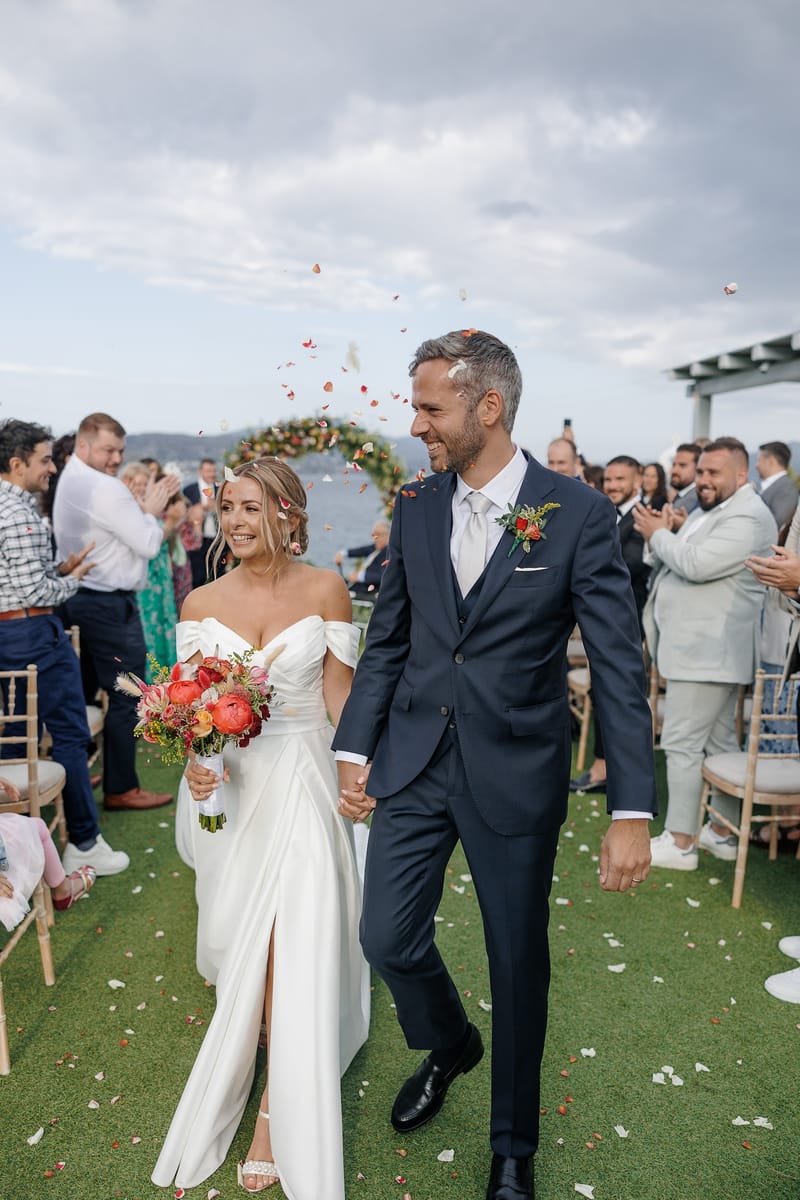 Lauren and Ioannis Wedding at the Gallery Venue of the Island Art and Taste venues in the Athenian Riviera