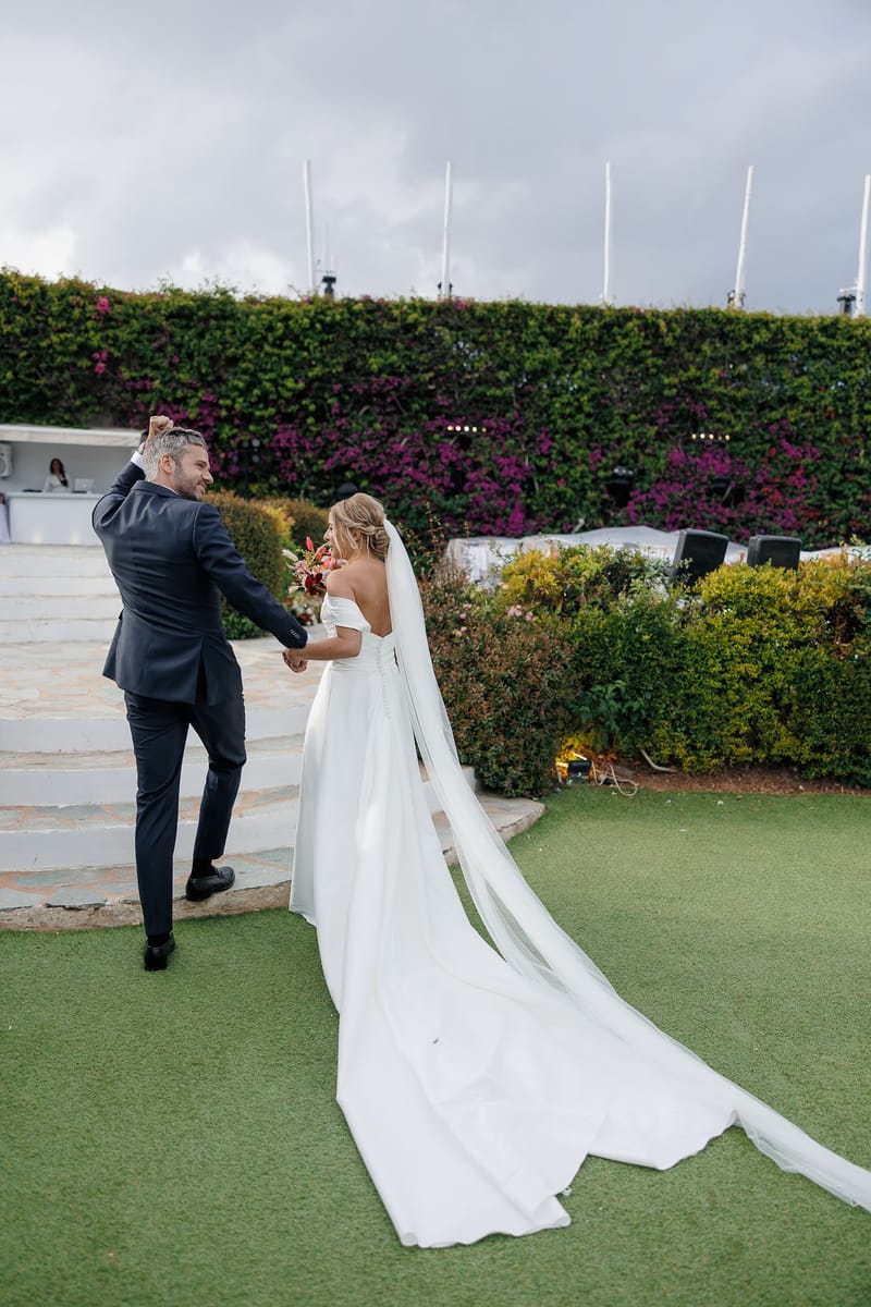 Lauren and Ioannis Wedding at the Gallery Venue of the Island Art and Taste venues in the Athenian Riviera