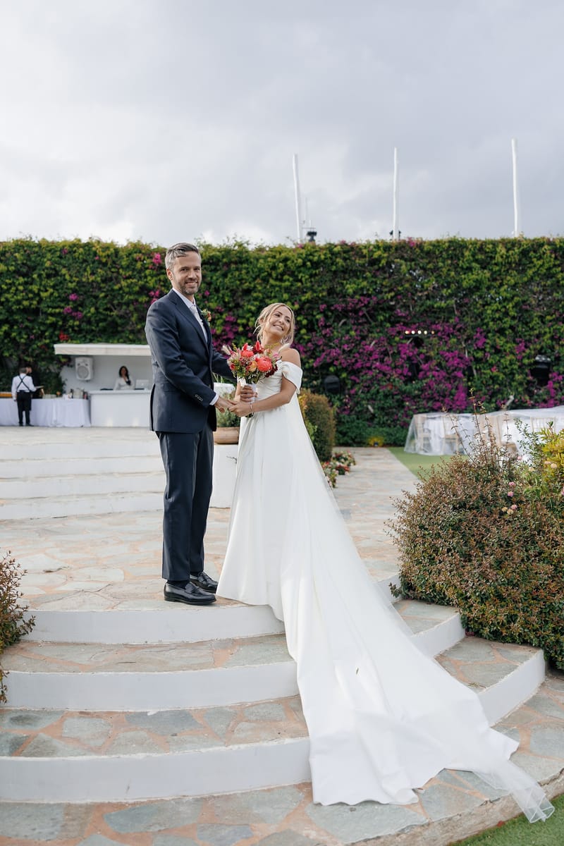 Lauren and Ioannis Wedding at the Gallery Venue of the Island Art and Taste venues in the Athenian Riviera