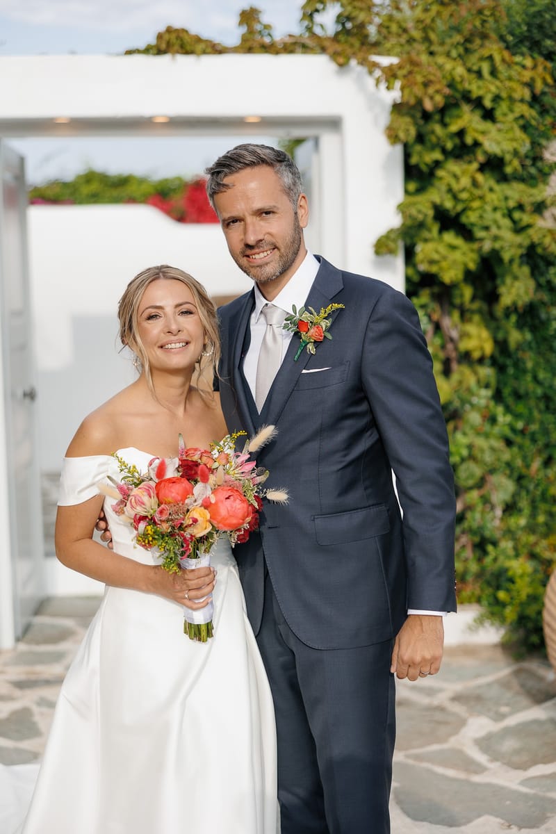 Lauren and Ioannis Wedding at the Gallery Venue of the Island Art and Taste venues in the Athenian Riviera