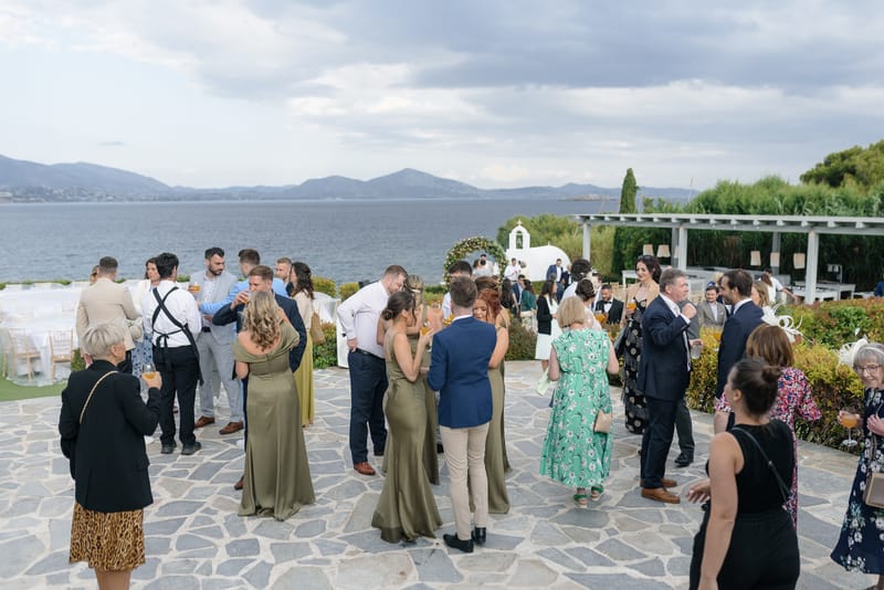 Lauren and Ioannis Wedding at the Gallery Venue of the Island Art and Taste venues in the Athenian Riviera