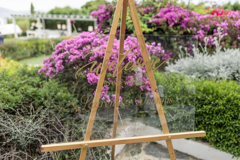 Lauren and Ioannis Wedding at the Gallery Venue of the Island Art and Taste venues in the Athenian Riviera